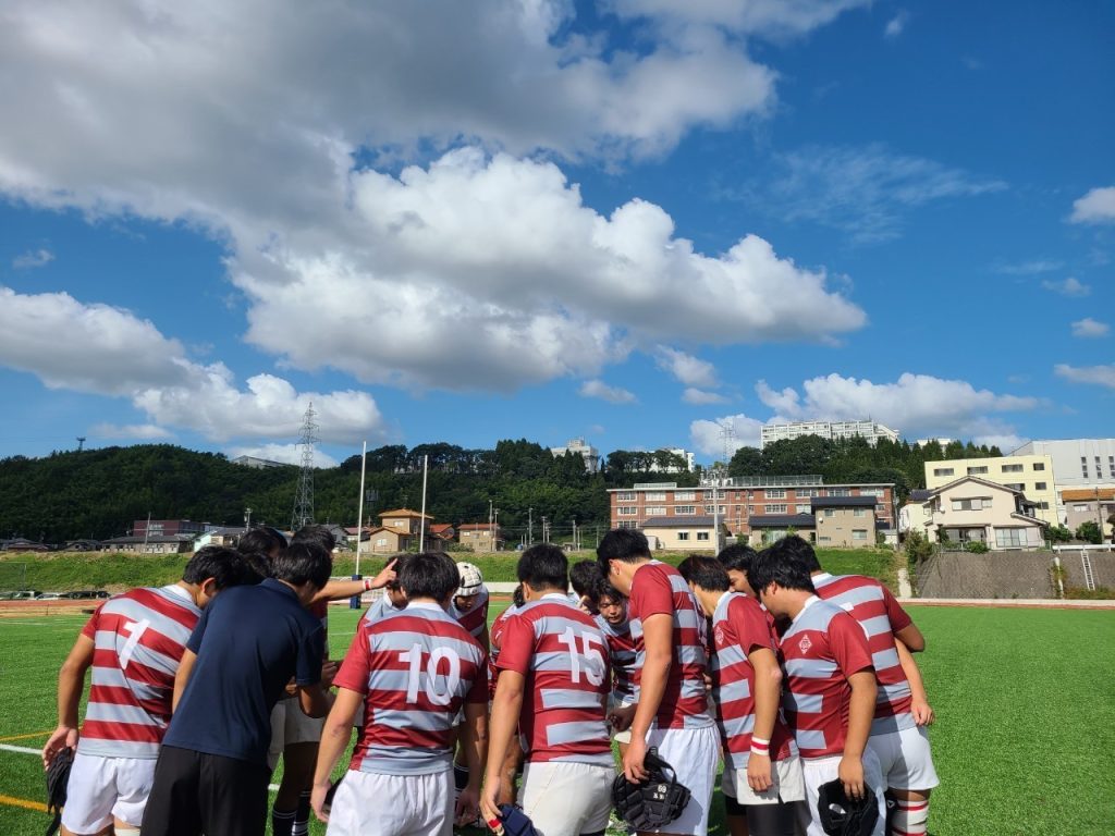 金沢学院大学練習試合を終えて 2 – 金沢大学ラグビー部公式ホームページ